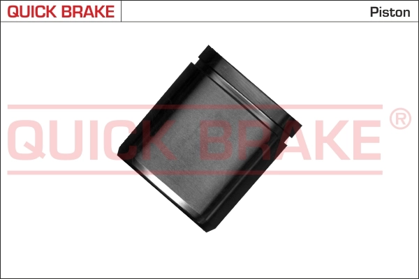 Piston, brake caliper